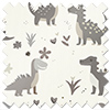 Dino Land, Fossil Grey - Roller Blind